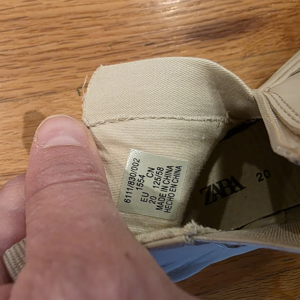 Zara Baby Faux Leather Boots